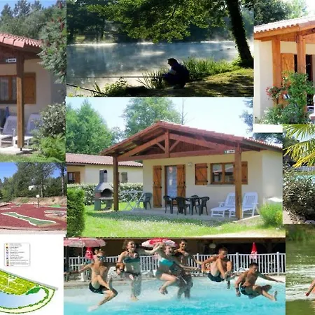 אתר קמפינג Camping Les Lacs De Courtes *